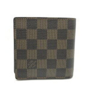 Louis Vuitton Wallet Ebene Damier Bifold Brown